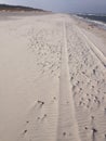 Sand, stones and dunes in ÃÂeba, Poland